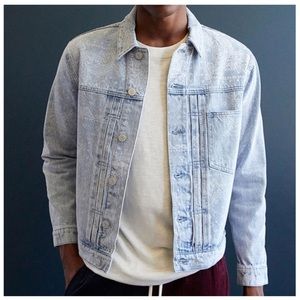 PACSUN Paisley Denim Jacket